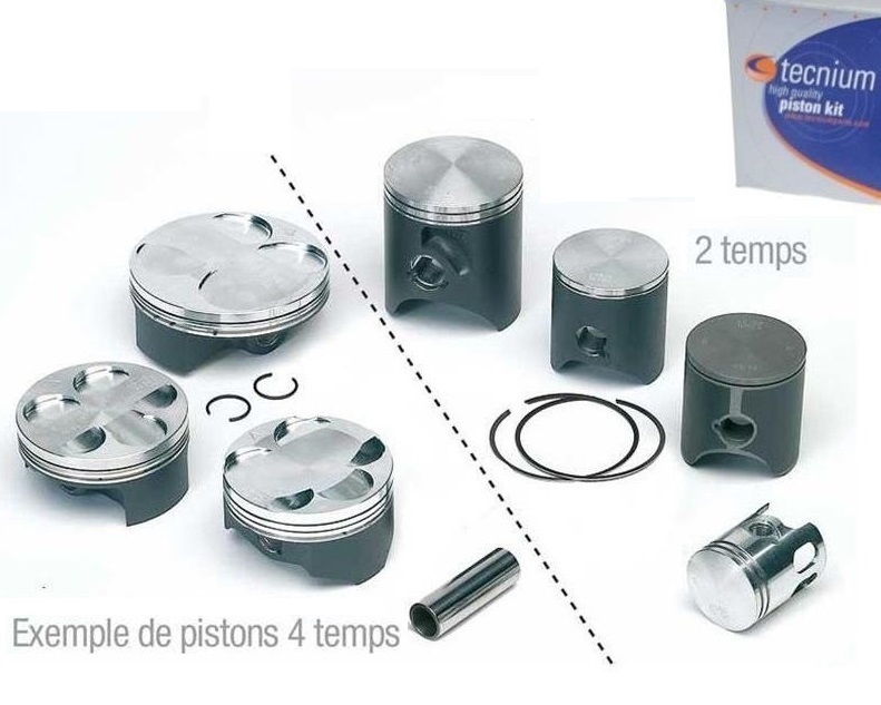 Kit Piston Tecnium Haute Compression pour Suzuki TS250X en Option 70,50mm