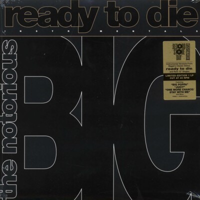 VINYL The Notorious BIG - Ready To Die Instrumentals