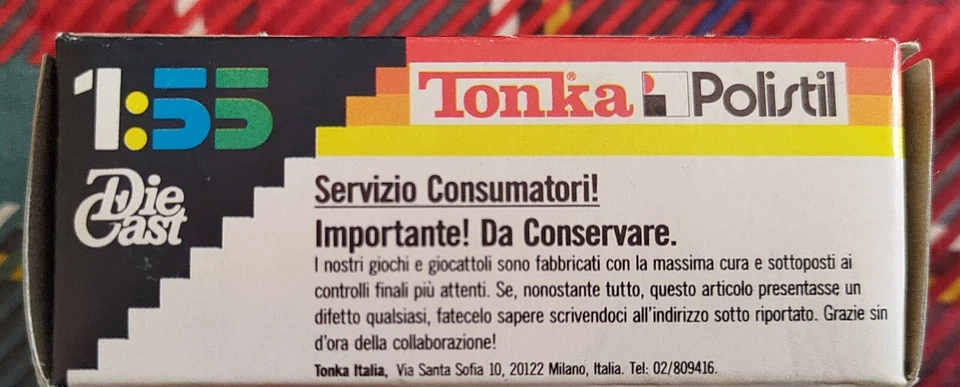 Ferrari 126 Tonka Polistil 1:55 Die Cast - Immagine 4 di 4