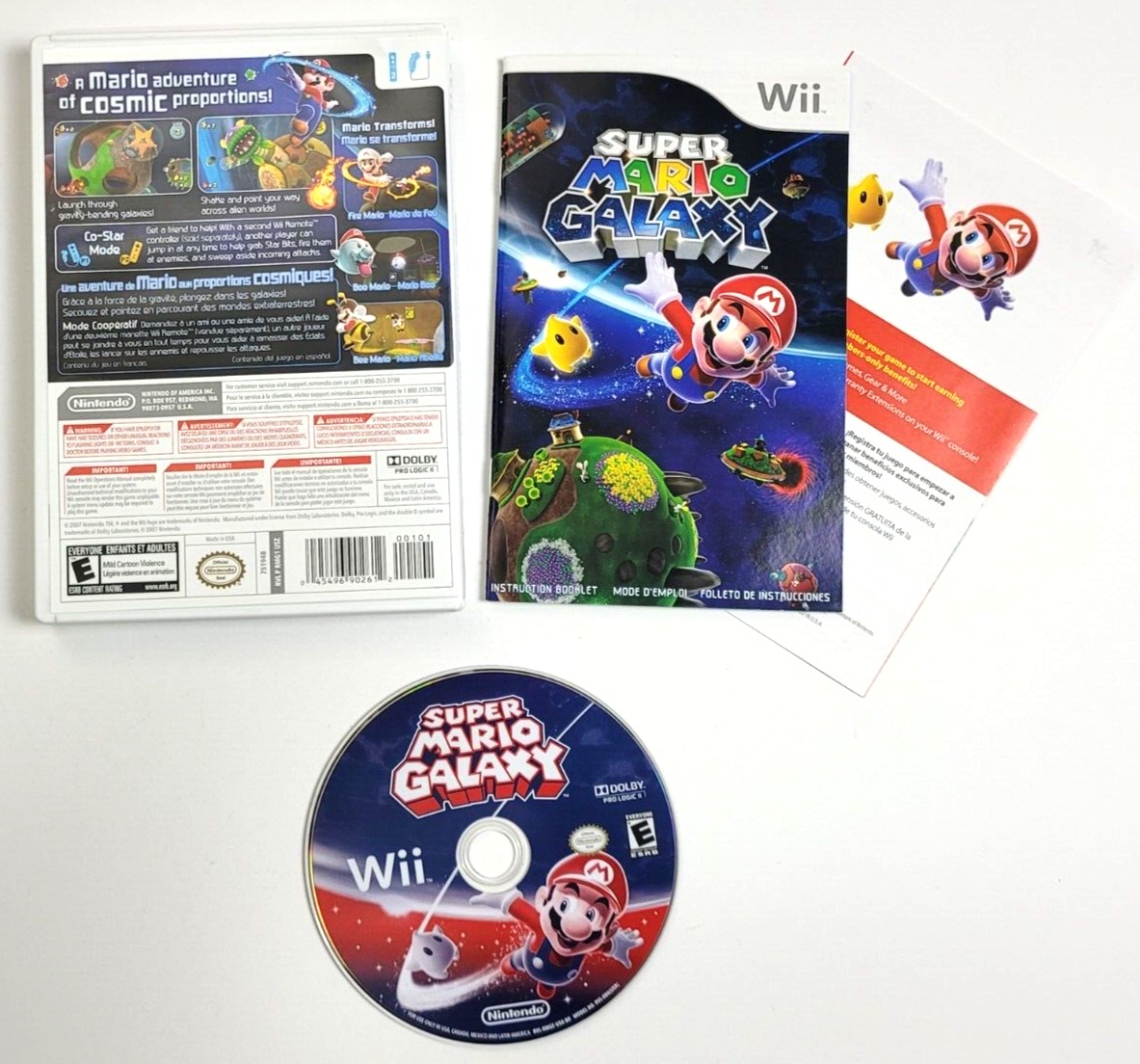 Jogo Super Mario Galaxy - Wii - MeuGameUsado