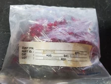 pkg of 250 LED, Everlight MV5054A2 Red T-1 3/4 LED Round MV5054 NOS 660 nm