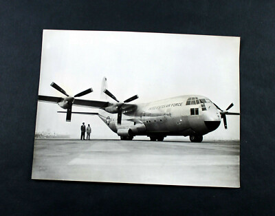 PHOTO AIRCRAFT LOCKHEED HERCULES C-130 TURBO TEST + DESCRIPTION 24x18 (368