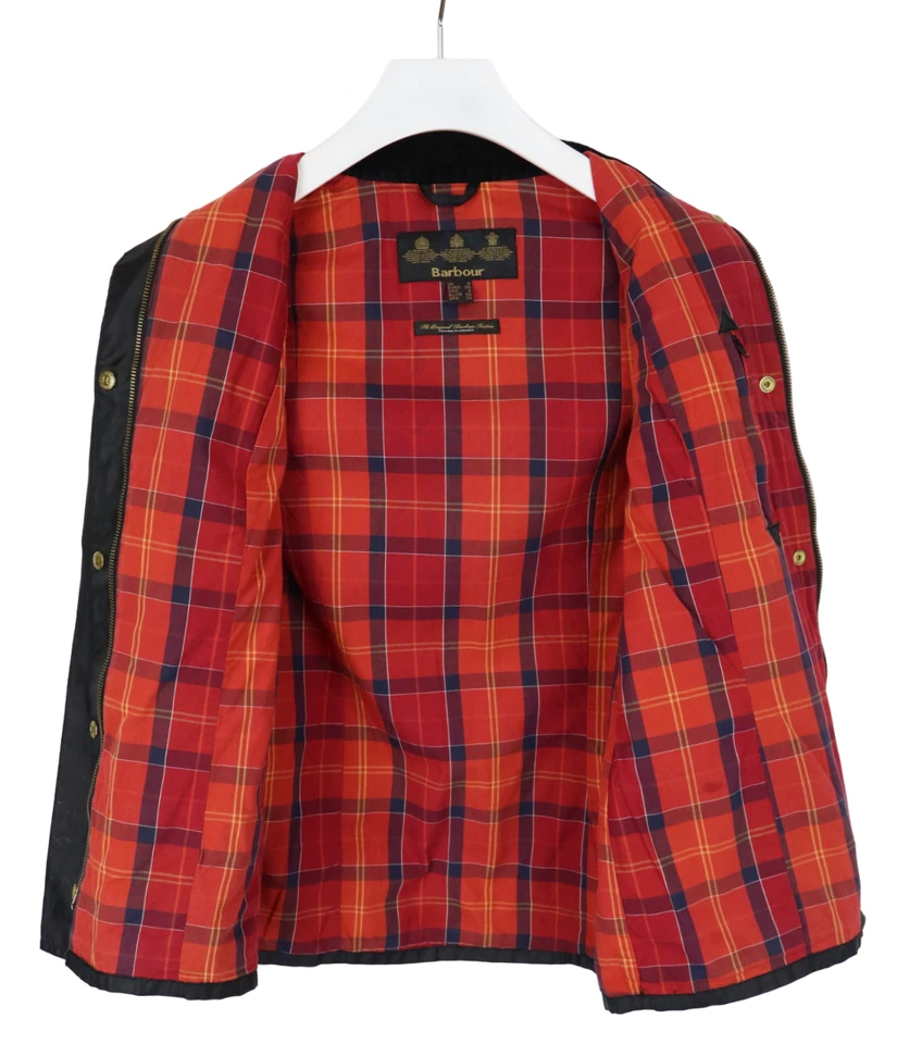 Veste Barbour Arc-En-Ciel En Laiton Brillant Femme UK 8 Col En Velours Côtelé - Photo 4/4