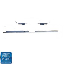 1970-72 Cutlass Supreme 442 Convertible Trunk Lid Trim Molding Set - 3 Pcs 1970-72 Cutlass Supreme 442 Convertible Trunk Lid Trim Molding Set - 3 Pcs