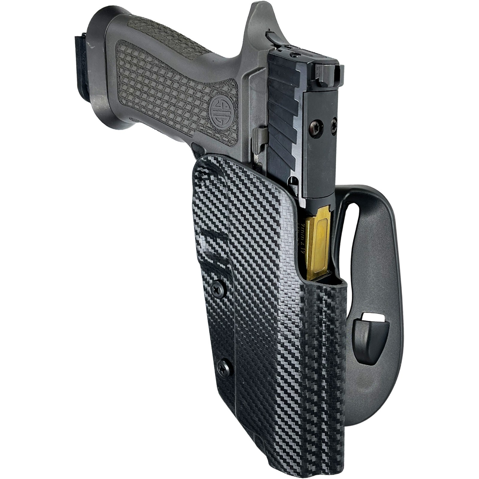Black Scorpion Gear OWB Kydex Paddle Holster fits Sig Sauer P320 X5, X5 ...