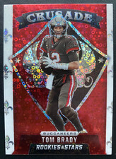 2021 Rookies & Stars Crusade Red Disco Prizm TOM BRADY #CR-2  Red Circles