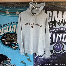 Size L - Timberland Gray Hoodie Unisex Classic Style
