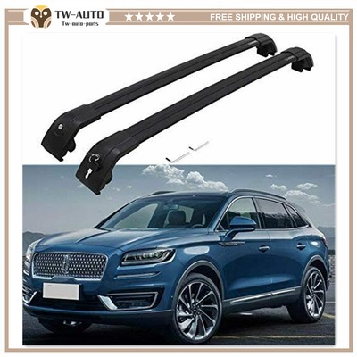 2Pcs Fits for Lincoln Nautilus 2019 2020 2021 Roof Rail Rack Cross Bar Crossbar