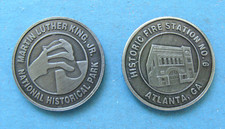 MARTIN LUTHER KING JR NHP 3-D Collectible Token - Fire Station - NPS - New