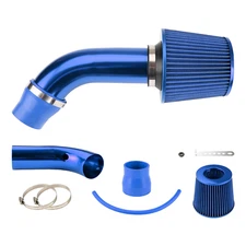 US Universal 3" Cold Air Intake Filter Induction Kit Pipe Power Flow Hose System