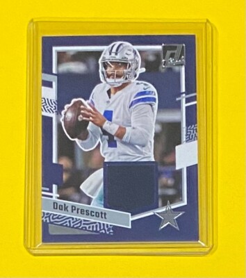 2023 Panini Donruss Dak Prescott DONRUSS THREADS JERSEY Dallas Cowboys #DTH-DP 
