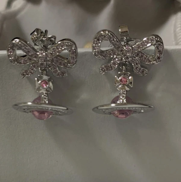 Vivienne westwood butterfly earrings clearance