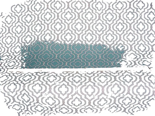 100% Luxury Cotton Shirting Blue with white print 3.2 Yds 60
