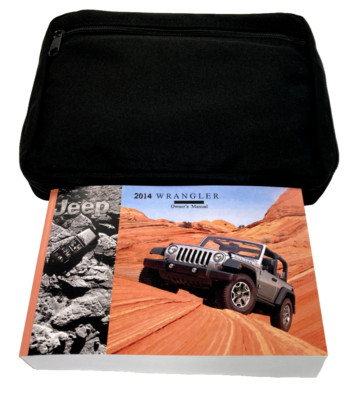 Owner Manual For 2014 Jeep Wrangler, Owner's Manual Factory Glovebox Book