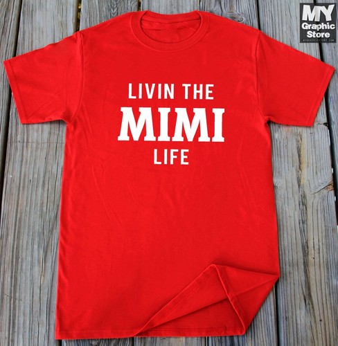 Mimi T-shirt Gifts for Mimi Mothers Day Christmas Birthday Gift Grandma Shirts - Picture 4 of 12