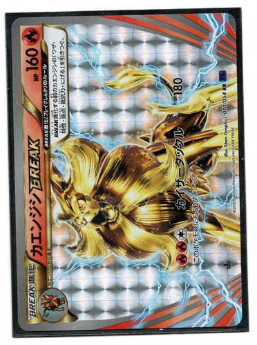 Pokemon Japanese Pyroar BREAK 010/054 XY11 1st Edition Near Mint NM | eBay