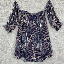 Hommage from Los Angeles S Boning V-Neck Off Shoulder Empire Waist Short Dress