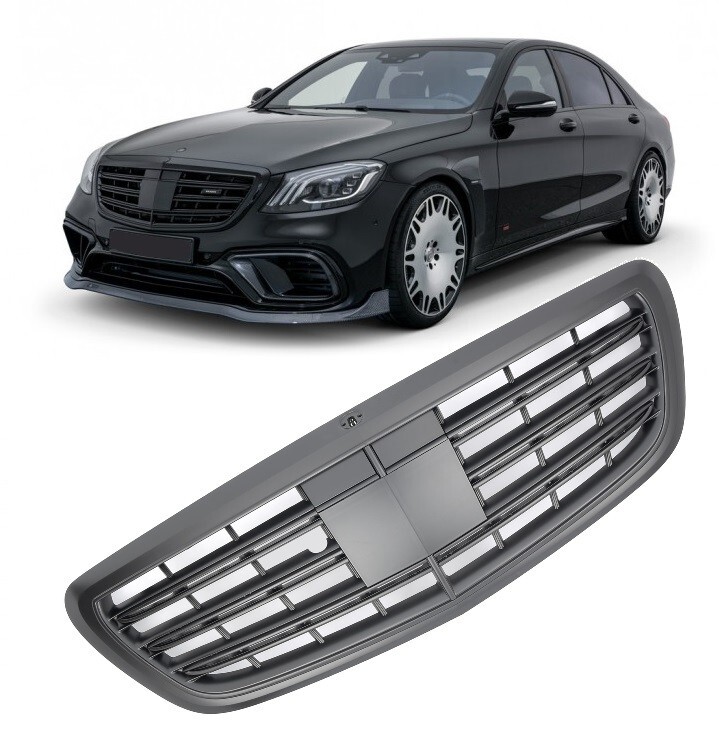 Grille W222 Night Vision Grill Cooler Grill For Mercedes-Benz S