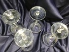 large BALLOON WINE GLASSES set of 4 crystal clear BEAUTIFUL!! — photo 7
