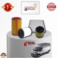 Set Service 4 Filter Peugeot Boxer III 2.2 HDI 81KW 110CV Von 2011->