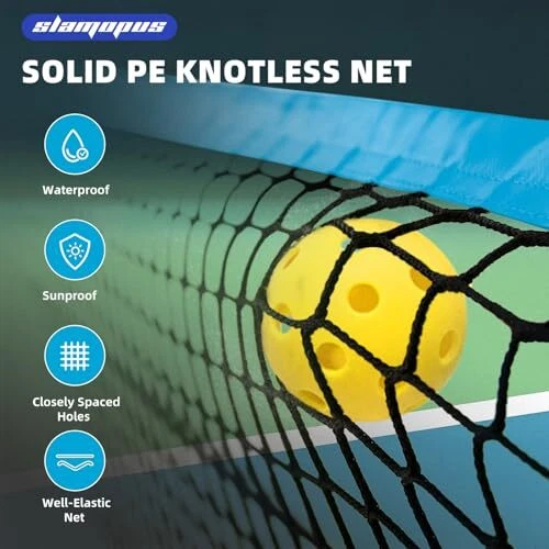 Pickleball Net,Portable Pickleball Net Outdoor System, 22 FT Pickleball Nets Pickleball Net,Portable Pickleball Net Outdoor System, 22 FT Pickleball Nets