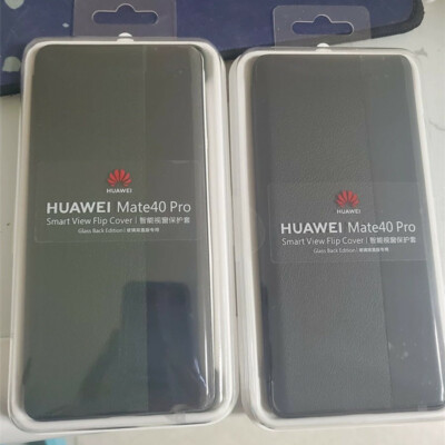 100% Original Case For HUAWEI Mate40 Pro Smart View Luxury PU Leather Flip Case