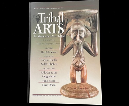 TRIBAL ART MAGAZINE #10 SUMMER 1996   BULI MASTER AFRICAN ART DAYAK EARRINGS