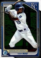 2024 Bowman #BCP-80 Tony Ruiz Chrome Prospects