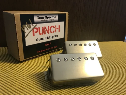 ToneSpec PUNCH PAF Humbuckers by Tone Specific.  DEMO SET - LAST SET