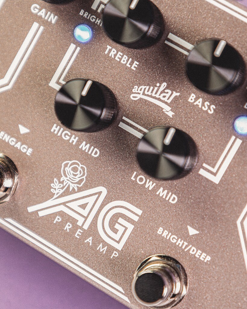 New aguilar AG Preamp Breast Cancer Awareness Edition Bass Preamp