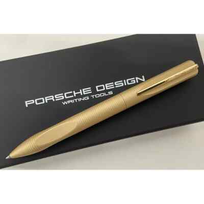 PORSCHE DESIGN Ballpoint Pen LIMITED EDITION P'3120 Gold & Gold