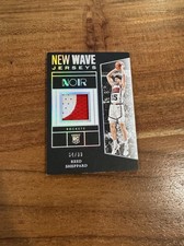 Reed Sheppard 2024-25 Panini Noir New Wave Jersey /99 Rookie Mem Patch RC