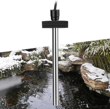 HITOP Outdoor Pond Heater - 150W 300W 600W Aquarium 150W, metallic color 