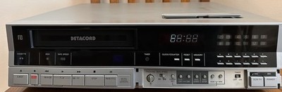 Sanyo VCR 4650 Betacord VCR Video Cassette Recorder BETA Tape Player Untested