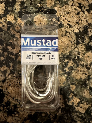 Mustad Big Game Hook 7731-DT- 7/0
