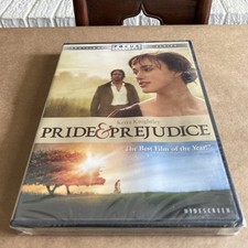 Pride  Prejudice DVD, 2005 Brand New Factory Sealed