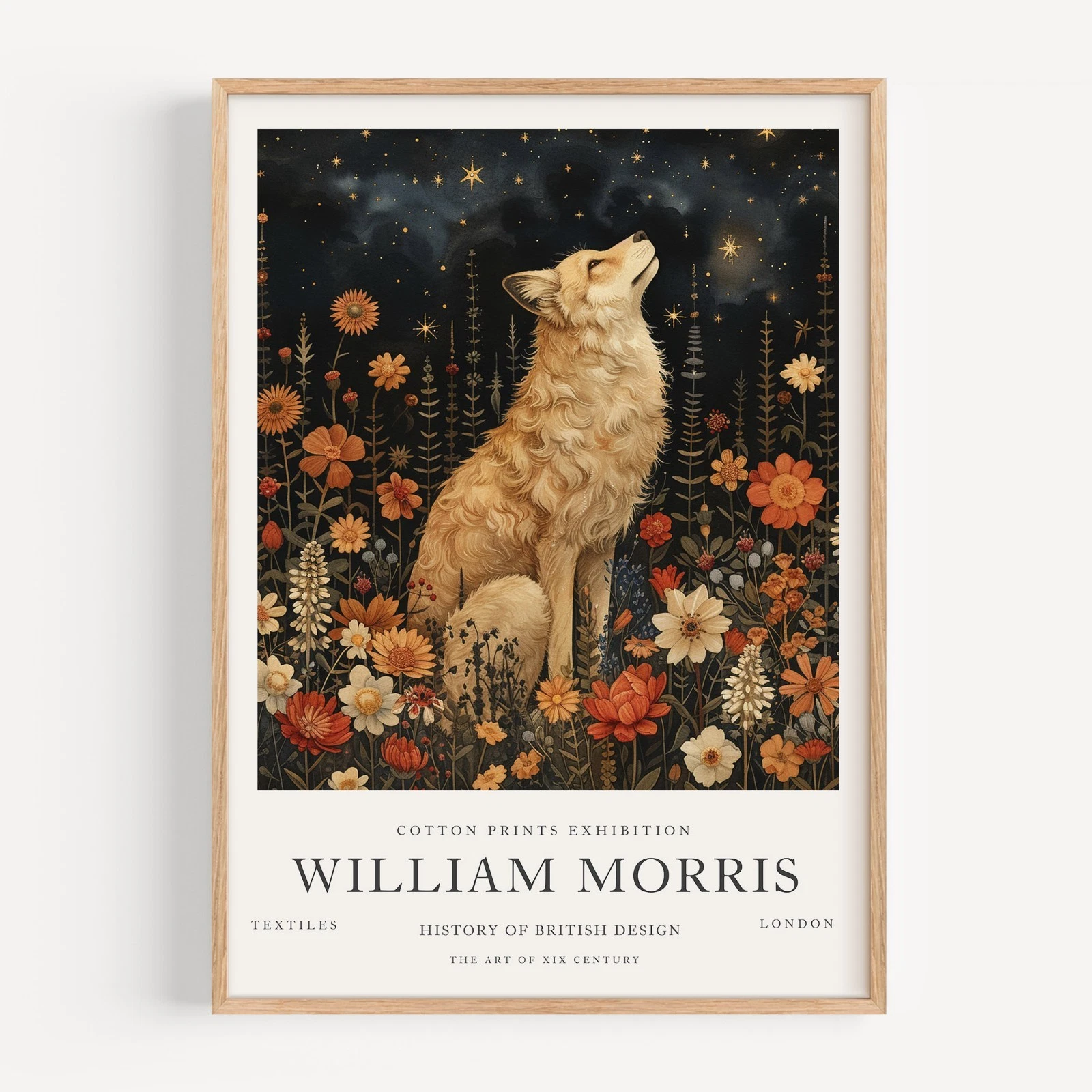 William Morris Cotton Exhibition Animals Wall Art Poster Print WM15_0
Opens in a new window or tab