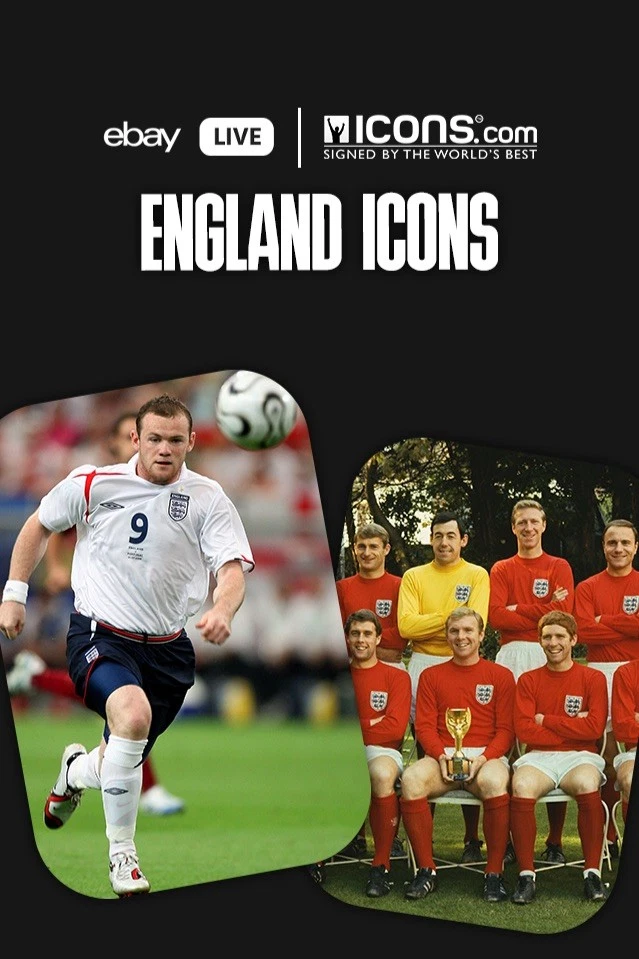 England Icons LIVE | 1966 World Cup Shirt, Rooney & Pearce From 99p