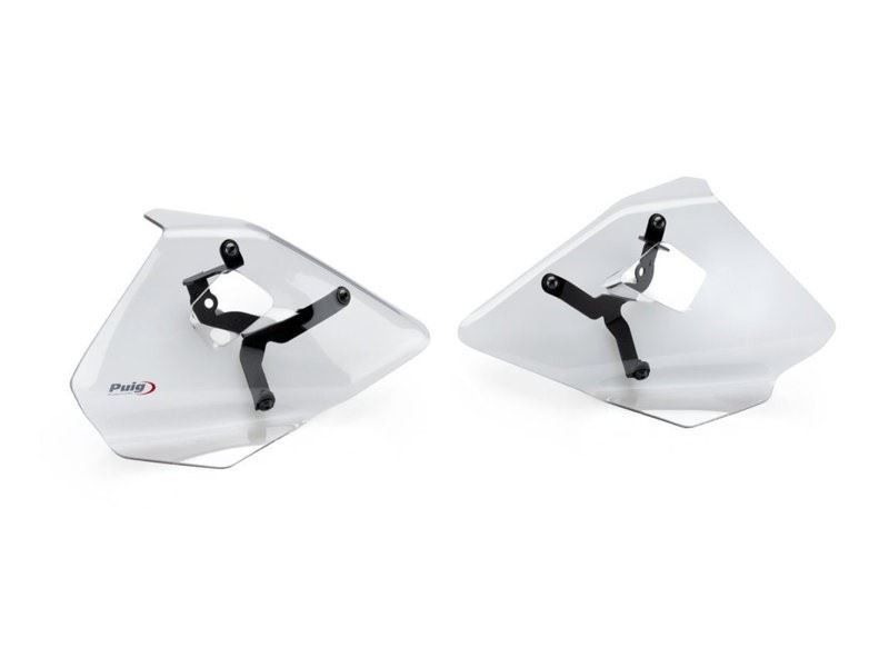 Puig Clear Upper Deflectors BMW R1250 GS Rallye 2021-2023