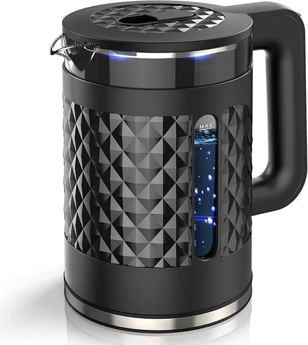 2.3L 1500W Electric Glass Kettle Glass Fast Boil LCD Screen LED Lights Indicator