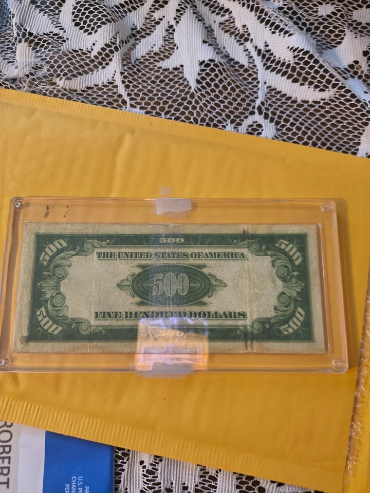 1934 500 DOLLAR BILL A REAL LOOKER C00015,,,,,SERAIL GREAT SHAPE NICE INVESTMENT - Image 2 of 3