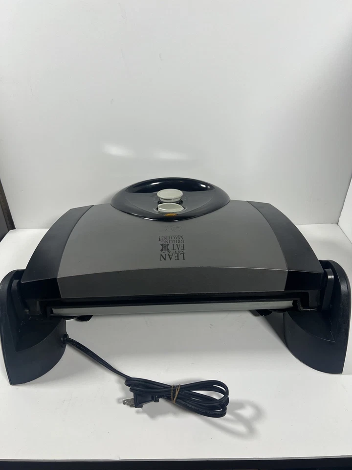 George Foreman Lean Mean Grilling Machine With TIMER Indoor/Outdoor GR38SIL - Image 4 of 4