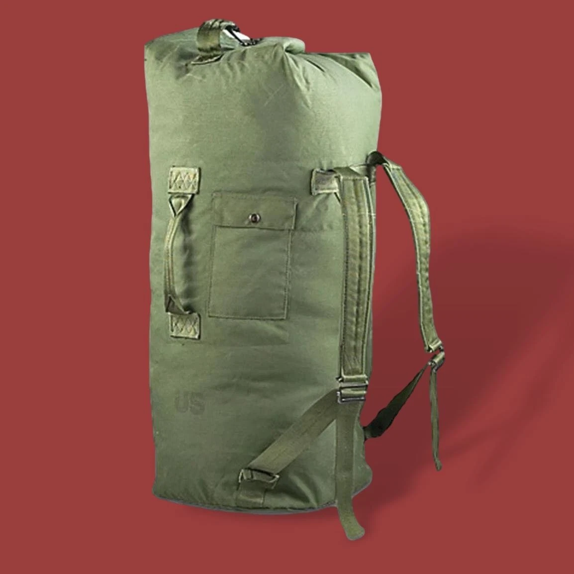NEW MILITARY ISSUE NYLON DUFFLE BAG EQUIPMENT SEA BAG USA MADE