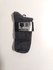 b.ella - Woman's socks -black - Cashmere blend - Made in USA **G7**