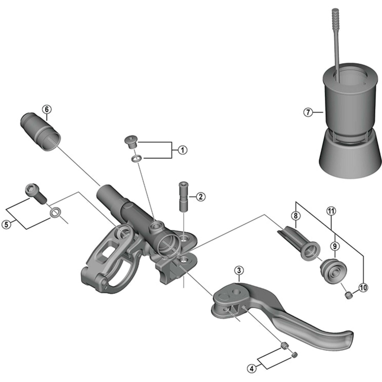 Shimano Spares BL-M9100 diaphragm unit