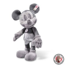 NEW Steiff Disney D100 Mickey Mouse Platinum 31cm 355936 Official Japanese