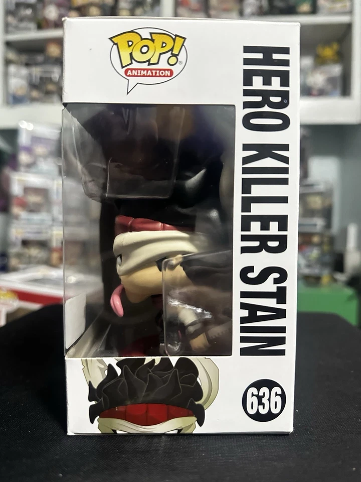 Funko Pop! #636 Hero Killer Stain My Hero Academia 2019 otoño edición limitada Foto 2 de 4