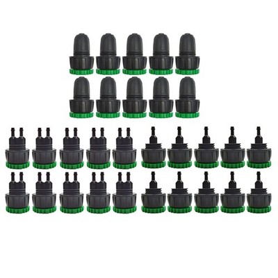 10 Stück Garten Wasserhahn Splitter Verbinder mit Schnellbefestigung für Schla