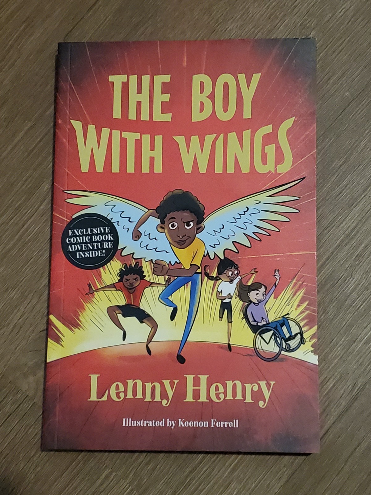 The Boy With Wings By Lonny Henry (Paperback)