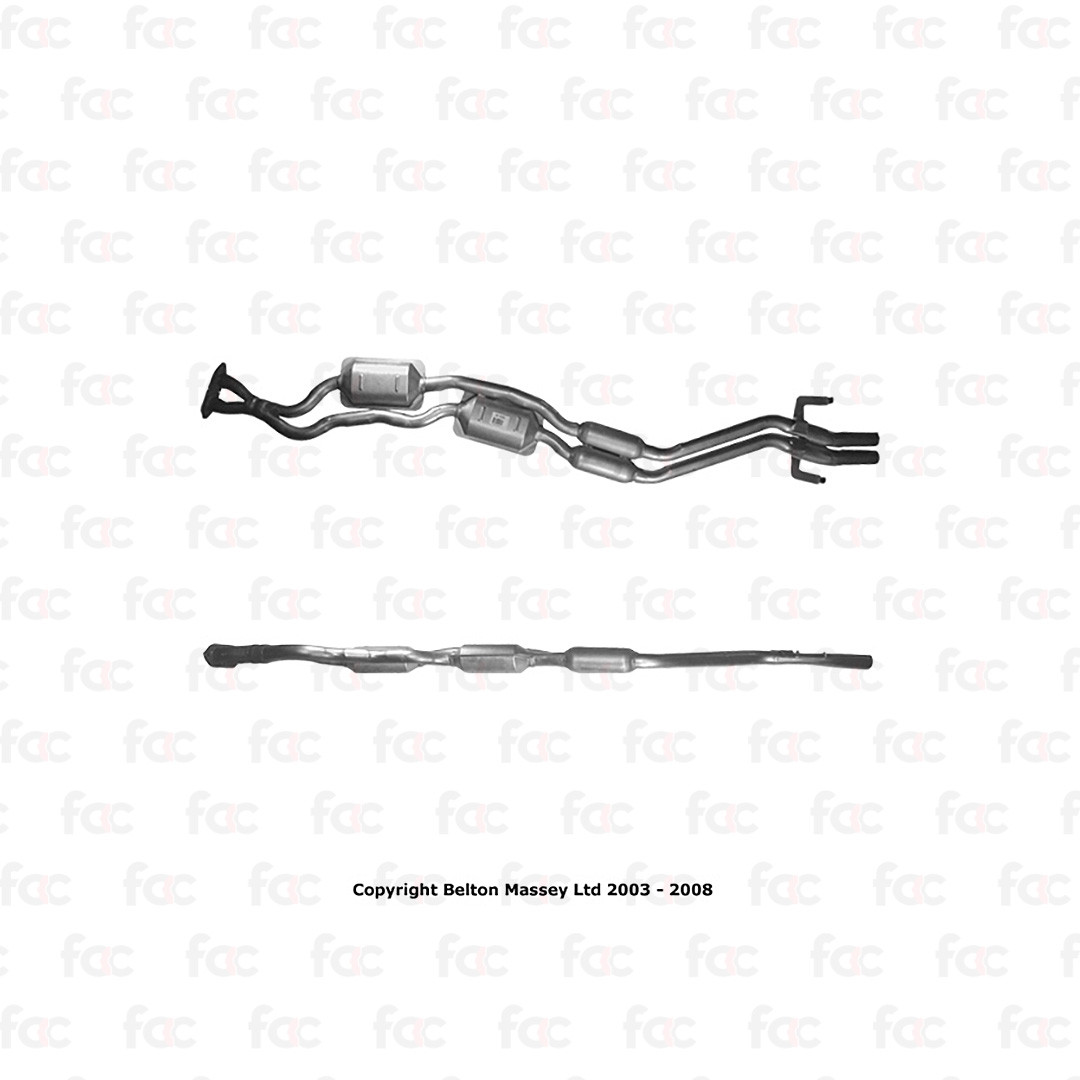 Petrol Catalytic Converter For BMW M3 2.3 89-91 Euro 2 BM Cats BM91396
